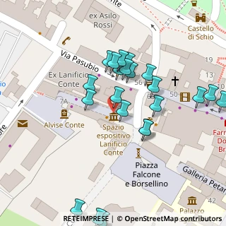 Mappa Galleria Lanificio Conte, 36015 Schio VI, Italia (0.03333)
