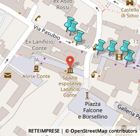 Mappa Piazza Alvise Conte, 36015 Schio VI, Italia (0.1325)