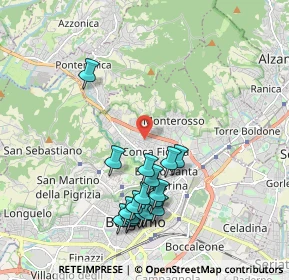 Mappa 24123 Bergamo BG, Italia (1.99235)