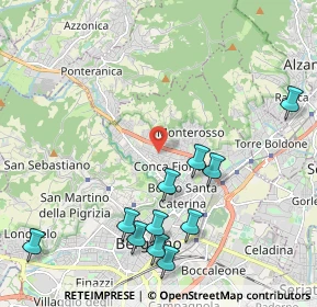 Mappa 24123 Bergamo BG, Italia (2.39545)