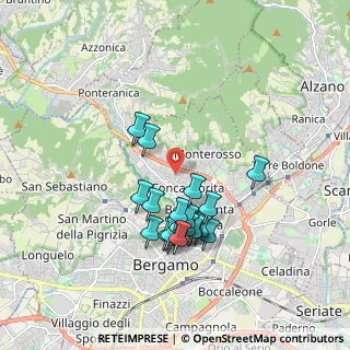 Mappa 24123 Bergamo BG, Italia (1.626)
