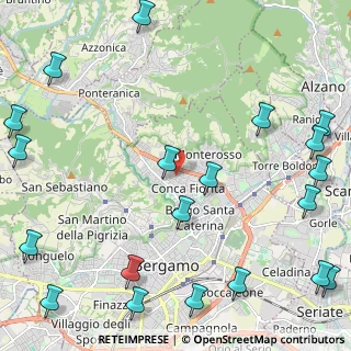 Mappa 24123 Bergamo BG, Italia (3.27)