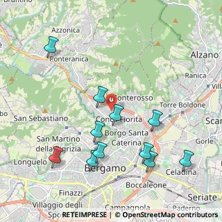 Mappa 24123 Bergamo BG, Italia (2.18818)