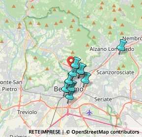 Mappa 24123 Bergamo BG, Italia (2.45636)