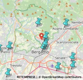 Mappa 24123 Bergamo BG, Italia (4.92583)