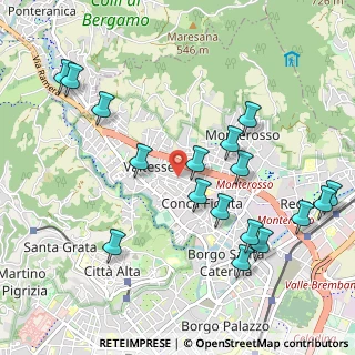 Mappa 24123 Bergamo BG, Italia (1.13471)