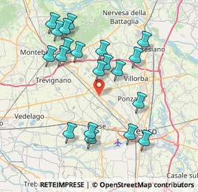 Mappa Di Paese, 31040 Paese TV, Italia (7.8555)