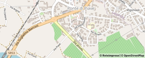 Mappa Ponte di Piave
