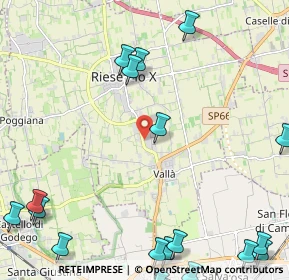 Mappa Via Castellana, 31039 Vallà TV, Italia (3.441)