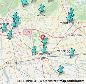 Mappa Via Castellana, 31039 Vallà TV, Italia (11.55)