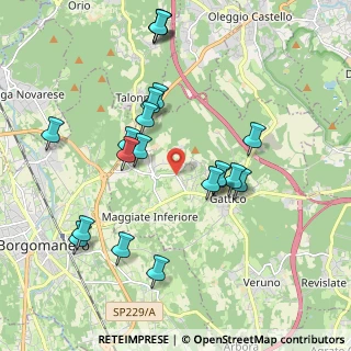 Mappa Via Gaggia, 28013 Gattico NO, Italia (2.013)