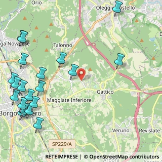 Mappa Via Gaggia, 28013 Gattico NO, Italia (3.0995)