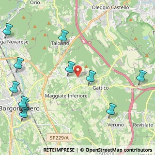 Mappa Via Gaggia, 28013 Gattico NO, Italia (2.95091)