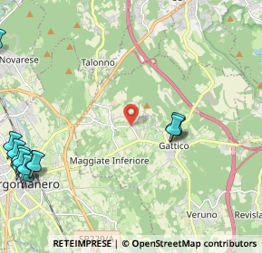 Mappa Via Gaggia, 28013 Gattico NO, Italia (3.27533)
