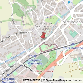 Mappa Via Giovanni Reich, 78, 24020 Torre Boldone, Bergamo (Lombardia)