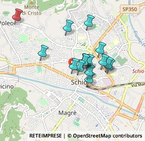Mappa Via XX Settembre, 36015 Schio VI, Italia (0.66813)