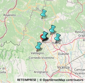 Mappa Via XX Settembre, 36015 Schio VI, Italia (5.79083)