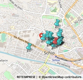 Mappa Via XX Settembre, 36015 Schio VI, Italia (0.315)