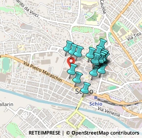 Mappa Via XX Settembre, 36015 Schio VI, Italia (0.314)