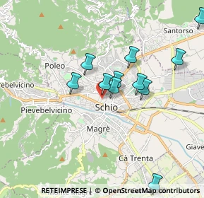Mappa Via XX Settembre, 36015 Schio VI, Italia (1.72545)