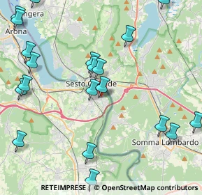 Mappa Via Gramsci, 28053 Castelletto sopra Ticino NO, Italia (5.403)