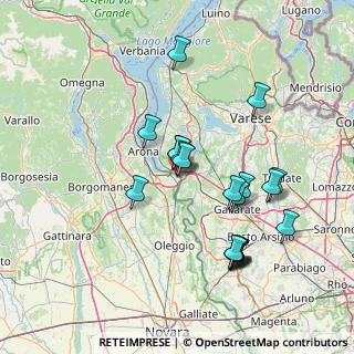 Mappa Via Gramsci, 28053 Castelletto sopra Ticino NO, Italia (14.2265)
