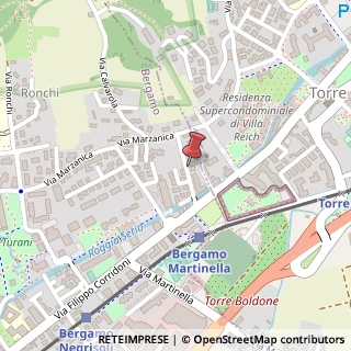 Mappa Via Silvio Pellico, 6, 24124 Bergamo, Bergamo (Lombardia)