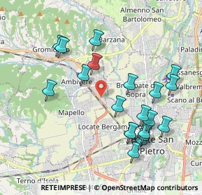 Mappa Via Str. Regia, 24030 Mapello BG, Italia (2.02)