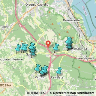 Mappa A26 Genova - Gravellona, 28013 Gattico NO, Italia (2.0835)