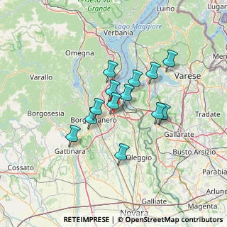 Mappa A26 Genova - Gravellona, 28013 Gattico NO, Italia (10.40077)