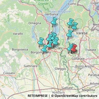 Mappa A26 Genova - Gravellona, 28013 Gattico NO, Italia (10.2725)