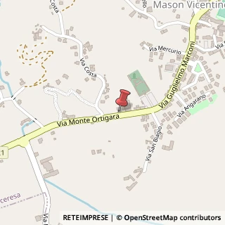 Mappa Via Monte Ortigara, 20, 36064 Schio, Vicenza (Veneto)