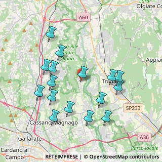 Mappa 21050 Castelseprio VA, Italia (3.92375)