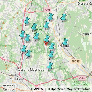 Mappa 21050 Castelseprio VA, Italia (3.57)
