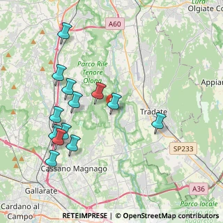 Mappa 21050 Castelseprio VA, Italia (4.20308)