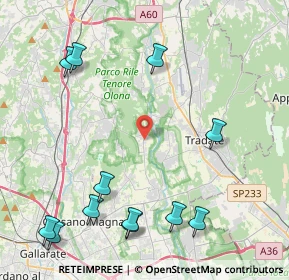 Mappa 21050 Castelseprio VA, Italia (5.41417)