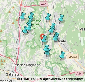 Mappa 21050 Castelseprio VA, Italia (3.11867)