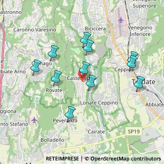 Mappa 21050 Castelseprio VA, Italia (1.83455)