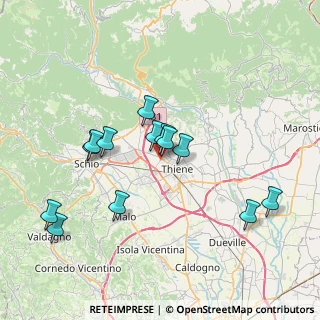 Mappa Via della Corte, 36010 Zanè VI, Italia (7.05)