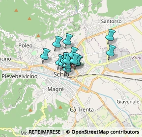 Mappa Via del Ferro, 36015 Schio VI, Italia (0.77118)