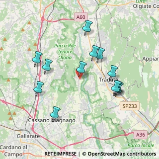 Mappa Via Giovanni Boccaccio, 21050 Castelseprio VA, Italia (3.75083)