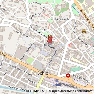 Mappa Via Pasubio, 36, 36015 Schio, Vicenza (Veneto)