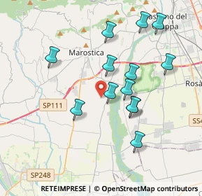 Mappa Via Silvio, 36055 Nove VI, Italia (3.47846)