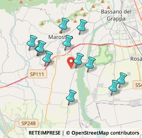 Mappa Via Silvio, 36055 Nove VI, Italia (3.54917)