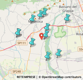 Mappa Via Silvio, 36055 Nove VI, Italia (3.59455)