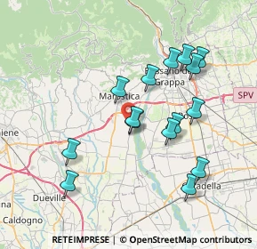 Mappa Via Silvio, 36055 Nove VI, Italia (7.06933)