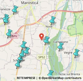 Mappa Via Silvio, 36055 Nove VI, Italia (2.75929)