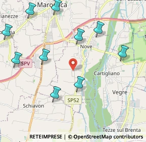 Mappa Via Silvio, 36055 Nove VI, Italia (2.58909)