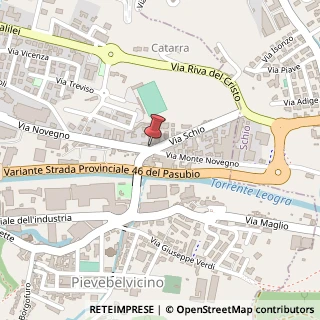 Mappa Via Schio, 5, 36036 Torrebelvicino, Vicenza (Veneto)