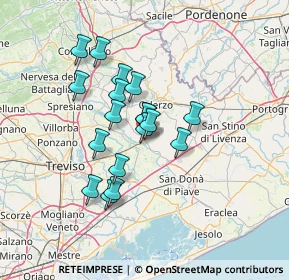 Mappa Vicolo Postumia, 31047 Ponte di Piave TV, Italia (10.635)